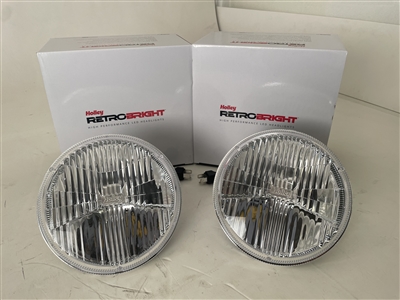 Holley RetroBright LED Headlights, Pair- 1955 1956 1957 Chevy