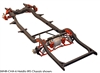 1955 1956 1957 Chevy Woody's Hot Rodz Chassis with Heidts full IRS Front/Rear