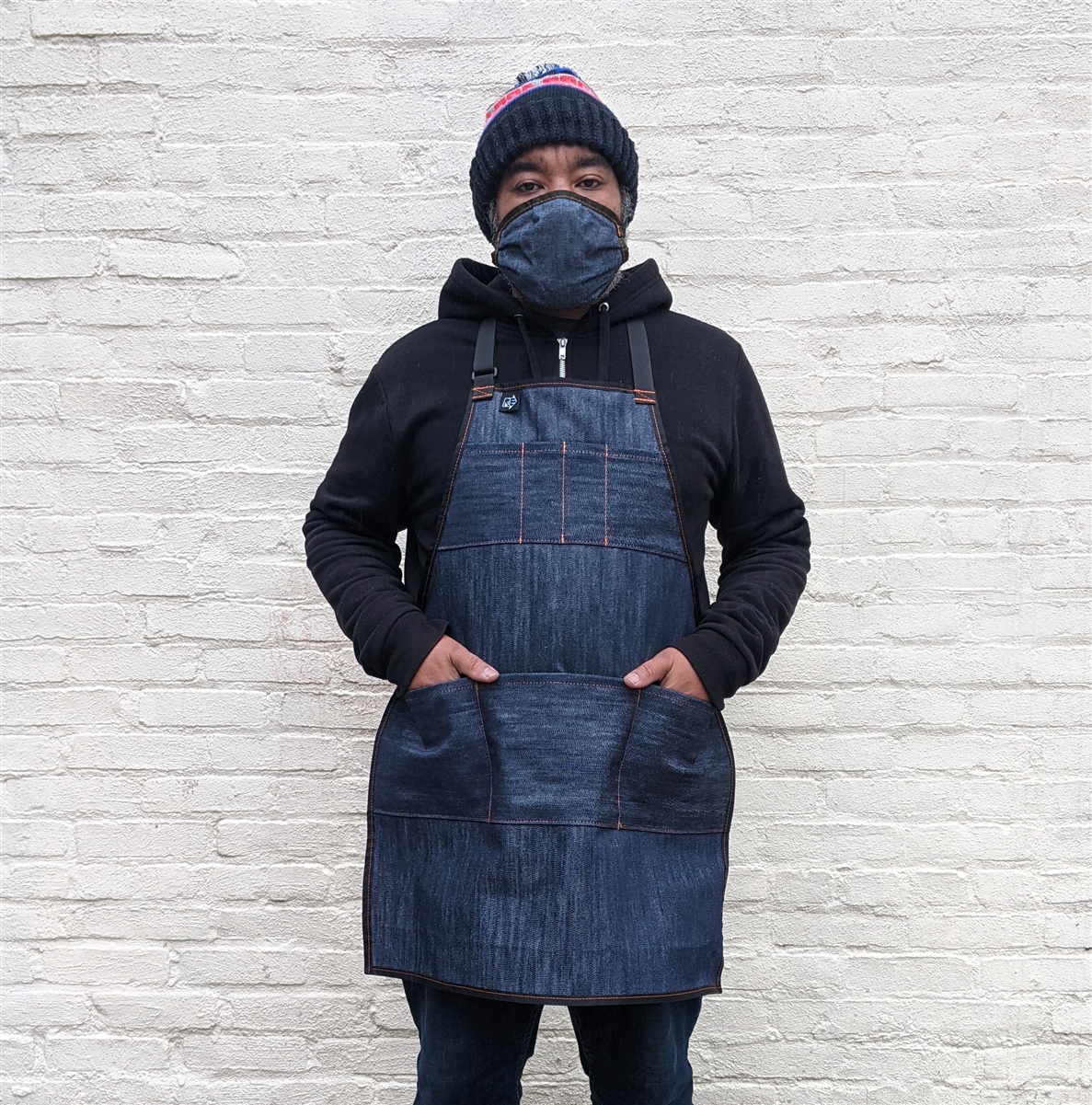 How to Make a Denim Work Apron from Thrifted Jeans • Adirondack Girl @ Heart