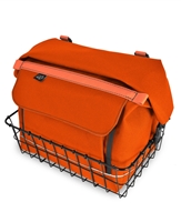Deluxe Waldo Basket Bag - Tangerine
