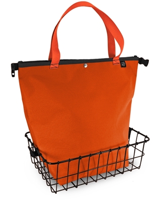 Waldo Basket Bag - Tangerine