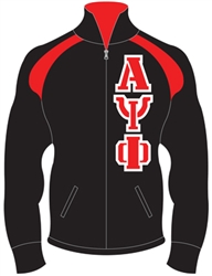 Fraternity Track Jacket</b> with <b>4.5-Inch Greek Letters