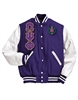 Varsity Jacket with 4.5 Inch</b> Greek Letters and Crest