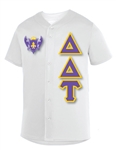 Micro Mesh Baseball Jersey with 4.5-Inch Greek Letters