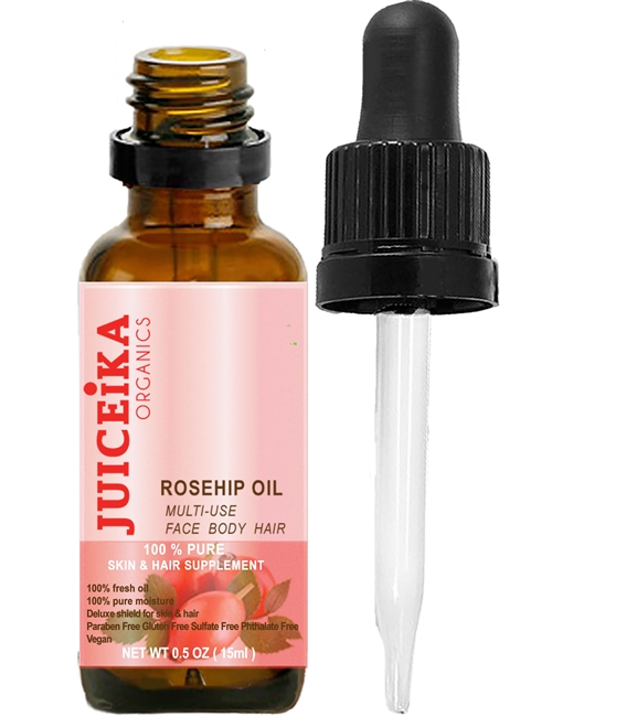 Juiceika Organic Rosehip Rose Hip Oil