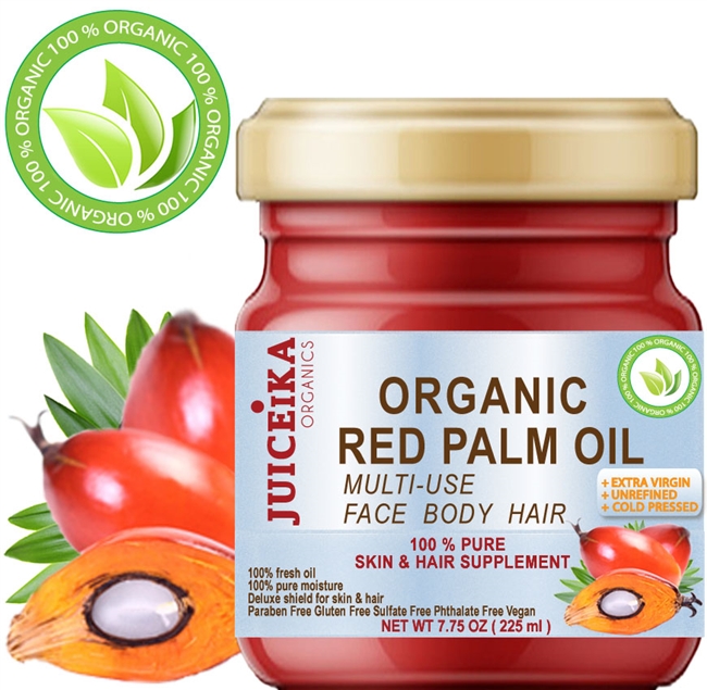 Juiceika Pure Organic Red Palm Oil Brazilian