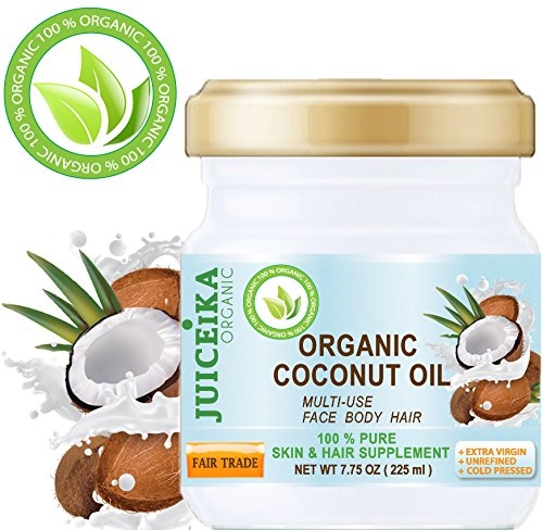 Juiceika Pure Organic Coconut Oil Fair Trade