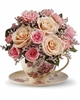 Teleflora's Victorian Teacup Bouquet