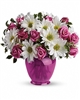 Teleflora's Pink Daisy Delight