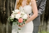 Natural Whites and Corals Wedding