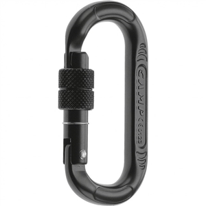 CAMP Compact Oval Lock Carabiner - Black