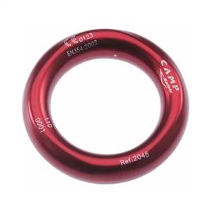 CAMP Aluminum Rappel Ring - 34mm - Red