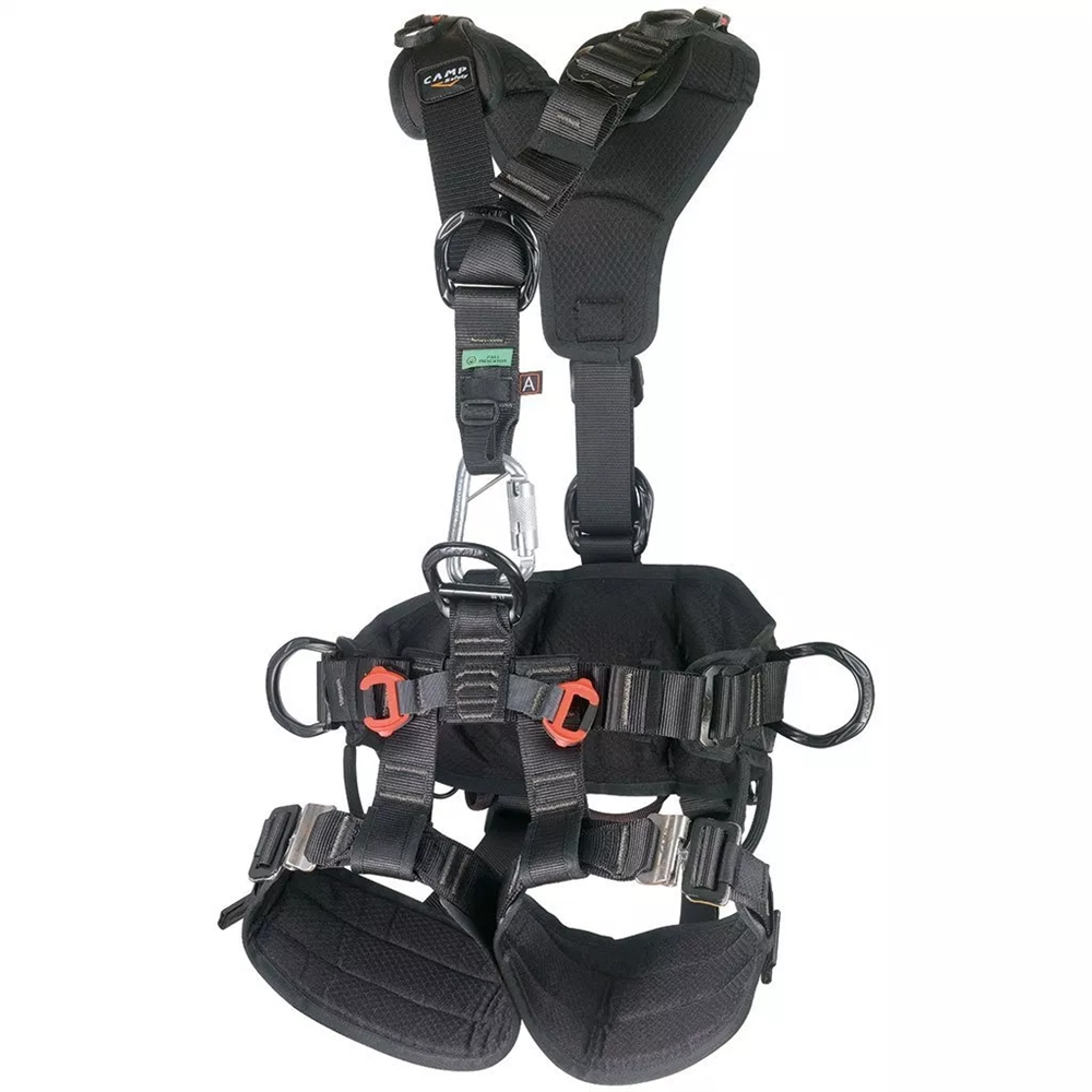CAMP ACCESS ANSI Fullbody Rope Access Harness Black Small - Large