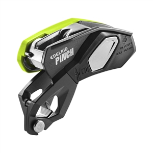 Edelrid Pinch Semi Automatic Belay Device assisted braking belay device with anti-panic feature