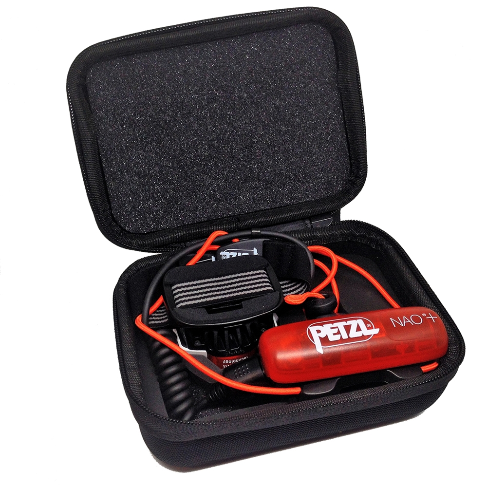 Petzl NAO Plus headlamp with Reactive Lighting 750 lumens with Bluetooth  and OPG Case