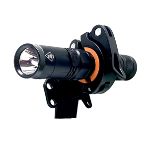 OPG 1800 Lumen Helmet Side Mount Flashlight Kit