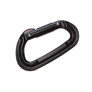 Black Micro Carabiner 23kn