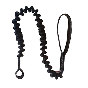 Black Tubular Webbing Bungee Sling