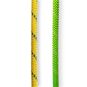 OmniProGear 8mm x 11 feet Prusik Cord Lime & 8mm x 11 feet Yellow Made IN USA MBS 16.44kN (3700lbs)