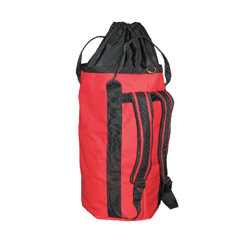 OPG Tall Rope Bag Backpack with drawstring top 44L Red