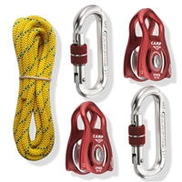 zRig Rope Haul System 2to1 & 3to1 Mechanical Advantages with Progress Capture
