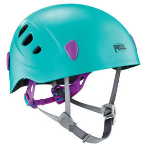 Children's blue Zipline and climbing helmet