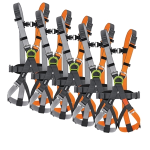 Petzl SWAN EASYFIT STAINLESS HARNESSES C062BA01 5 PACK