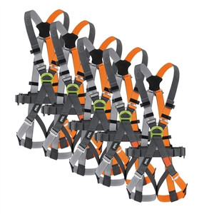 Petzl SWAN FREEFALL STAINLESS HARNESS C062DA01 5 Pack
