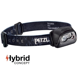 Petzl ACTIK CORE Black headlamp 350 lumens