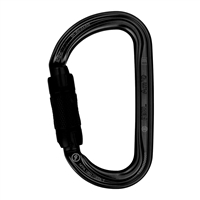 Petzl AM'D H-frame carabiner BLACK Twist Lock