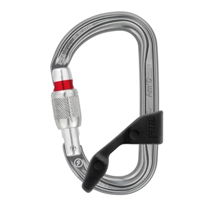 Petzl AMD H-frame SCREWLOCK carabiner with CAPTIV