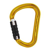 Petzl WILLIAM H-frame TRIACT LOCKING Gold carabiner