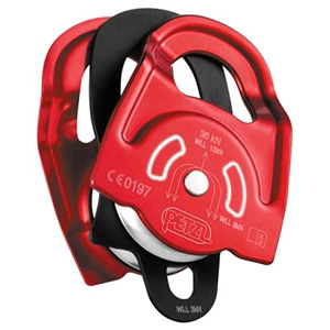 Petzl TWIN prusik minding pulley