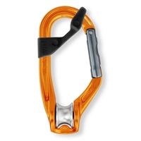 Petzl ROLLCLIP pulley carabiner non locking with CAPTIV