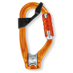 Petzl ROLLCLIP pulley carabiner TRIACT-LOCK with CAPTIV