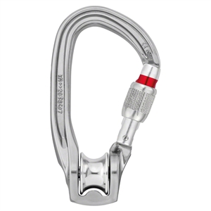 Petzl ROLLCLIP Z H-frame pulley carabiner SCREW-LOCK