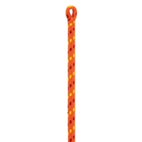 Petzl FLOW 11.6 mm Static Rope ORANGE 115 Feet with 1 Termination