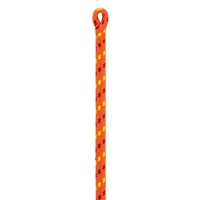 Petzl FLOW 11.6 mm Static Rope ORANGE 148 Feet with 1 Termination