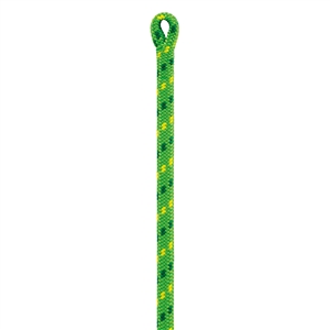 Petzl CONTROL 12.5 mm Static Rope GREEN 148 Feet with 1 Termination