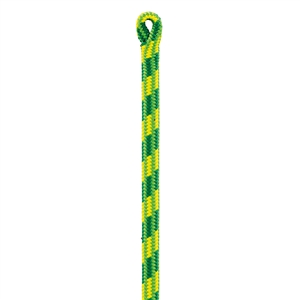 Petzl CONTROL 12.5 mm Static Rope Green 197 Feet with 1 Termination