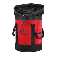 Petzl 2018 Rope BUCKET climbing static Red ropebag 25 liter