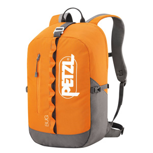 Petzl BUG climbing pack 18 liter 1098cu in Orange