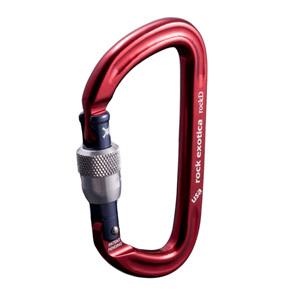 Rock Exotica rockD Screw-Lock Carabiner