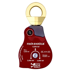 Rock Exotica Omni-Block 4.5" Single Pulley MHP58