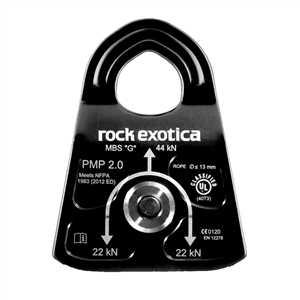 Rock Exotica PMP 2.0" Single Black Pulley P1-B