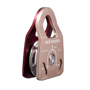 Rock Exotica Machined Rescue Pulley Single  P22