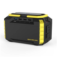 RockSolar Portable Solar Generator 110v 12v USB QC3.0 133Wh 36000mAh/3.7V RS270