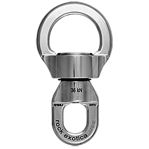 Rock Exotica Rotator Round Stainless Steel Swivel Small  S2S