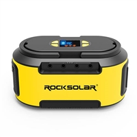 RockSolar Portable Solar Generator 110v 12v USB QC3.0 222Wh 20Ah/11.1V (equivalent 60000mAh,3.7V) RS420
