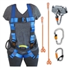 Complete Zipline Kit with Full Body Harness and Pulley